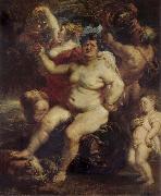 Peter Paul Rubens Bacchus oil